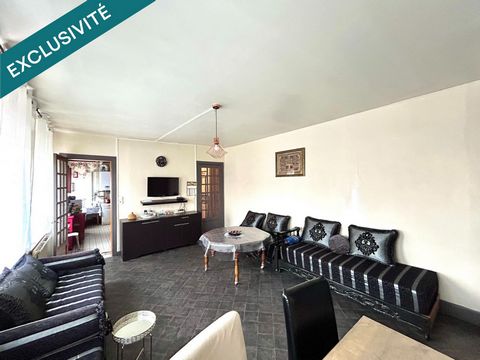 Maison de 128m², T4 + bureau, cour et garage 50m²