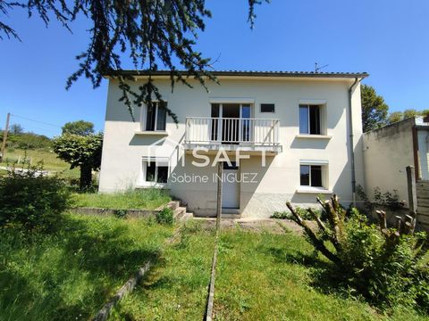 MAISON DE VILLE,GARAGE ET JARDIN