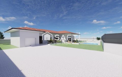 Maison d' architecte T5 aux normes RE 2020 de 186m² Sur une parcelle de 1172m² clé en mains.