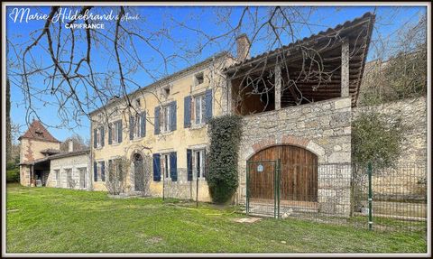 Batisse en pierre de +200m² - T7 - +de 2 hectares - avec Gite