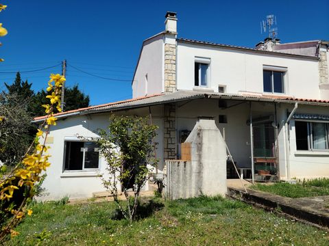 Maison 3 chambres, garage, atelier, jardin