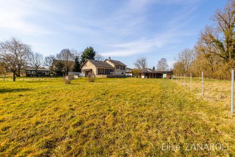 Maison individuelle avec grand terrain et vue dégagée!