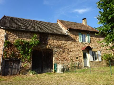 Dpt Saône et Loire (71), proche de LA CLAYETTE maison P3, 2chambres, terrain environ 1800m²