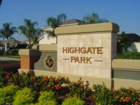 Welcome To Highgate Park, A Secure Gated Resort Community Located Just To The West Of Hwy27, Just South Of Hwy192. Initially Constructed By Beazer Homes In 2004 / 5, This Collection Of Spacious 3, 4, 5 & 6 Bed Pool Homes Provide Space & Comfort At Ev...