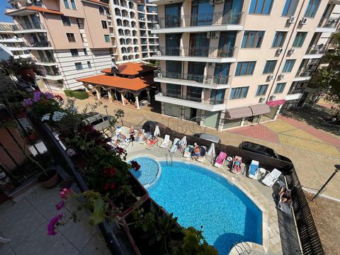 Burgas. Pool view apartment with 2 bedrooms in complex Aquamarine, Sunny Beach IBG Real Estates is pleased to offer this spacious 2-bedroom apartment, located on the 3rd floor in complex Aquamarine, Sunny Beach. The complex is only 200 meters to the ...