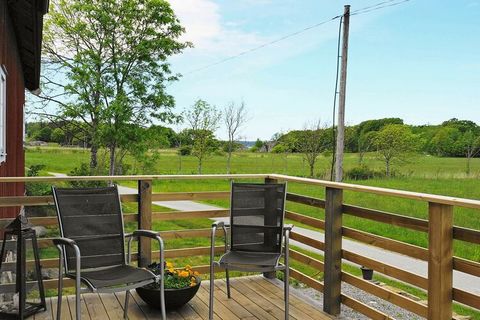 Gorgeous and rustic accommodation in a remodeled old stable. Partial ocean views and peaceful surroundings on Orust Island. The house is located on a former farm right next to both nature reserves and bird watching sites. There's a terrace with wonde...