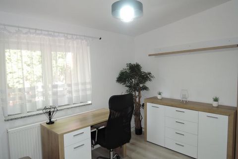Modern furnished house in Nowogard located at the beautiful lake called Nowogardzkie. Your detached holiday home has a beautiful garden and a barbecue area. Here you can spend relaxing holidays in the fresh air. Nowogard is a tranquil town in Western...