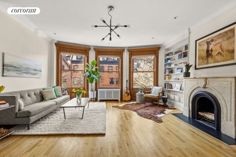 Enjoy a sun-drenched and expansive living space in this thoughtfully renovated two-bedroom coop in the prime of Park Slope between 8 th Avenue and Prospect Park West. Living and dining area is wide and spacious (17x17), with a south-facing bay of thr...