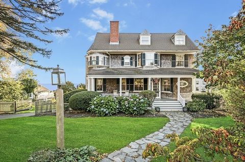 Discover the grandeur of historic details with modern comforts in this stunning 1888 home. A perfect blend of period elegance and contemporary functionality, with an expansive 0.68 acres, this hidden gem offers breathtaking ocean views and even the B...
