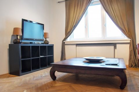 Apartment K6 - city center, is located direct in the historical city center of Bratislava only few steps from river Danube. The apartment consist of two rooms, one is bedroom and 2nd is living room with leder sofa, dining table and chairs. Small kitc...