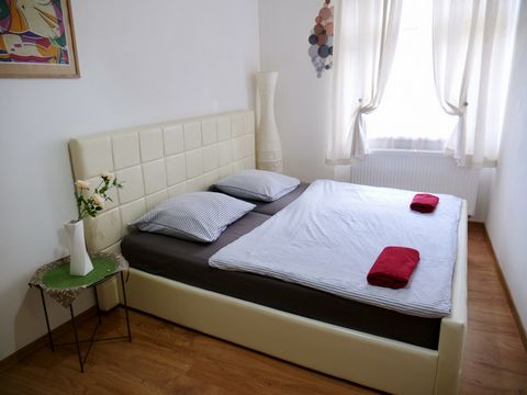 Large family apartment 2+KK with a balcony fully furnished with furniture and appliances, Internet connection. The apartment consists of two rooms - a bedroom with a double bed, a sofa bed. In the second room there is a kitchen corner, a refrigerator...