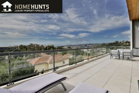 NICE CIMIEZ: Apartment of 118,71m2 with terrace located on the 4th and last floor of a recent residence of standing with swimming pool and enjoying a clear view on the hills.The apartment, traversing and completely renovated, is composed of an entran...