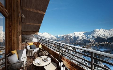 Small friendly town of La Toussuire, part of the large ‘Les Sybelles’ ski area. Luxury residence with ski-in/out access, reception area, swimming pool and wellness spa. Authentic mountain style architecture, ideally located close to shops and ski lif...