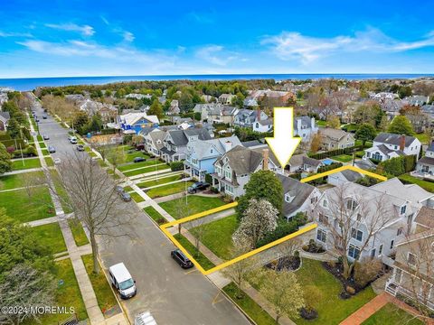 Opportunity for the best! This 50' x 150' lot is in the PRIME LOCATION on Sea Girt's most desired street, ready to accommodate your 3,500-4,000 sq. ft. Dream Home w/ finished basement, pool, cabana, and more! This is the spot everyone wants: 3 blocks...