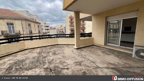 Mandate N°FRP159178 : MÉDIATHÈQUE, Apart. 4 Rooms approximately 60 m2 including 4 room(s) - 2 bed-rooms - Terrace : 57 m2. Built in 1983 - Equipement annex : Terrace, parking, double vitrage, ascenseur, Cellar and Reversible air conditioning - chauff...