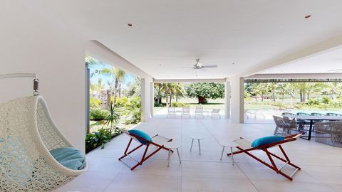 Modern 5 bedroom villa, swimming pool, rooftop terrace, tropical garden, Mauritius Greatness, elegance, luxury, finesse and comfort are the words that best describe this villa to which no story could do justice! Newly built, this modern villa offers ...