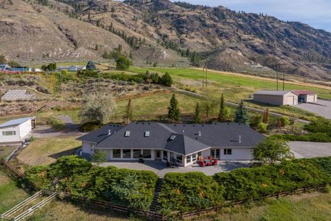 Discover the epitome of luxury living in this breathtaking 3500 sq foot rancher nestled on 5 usable and pristine acres. Located in an idyllic setting with unparalleled views of the South Thompson River, this property is an oasis mere minutes from the...