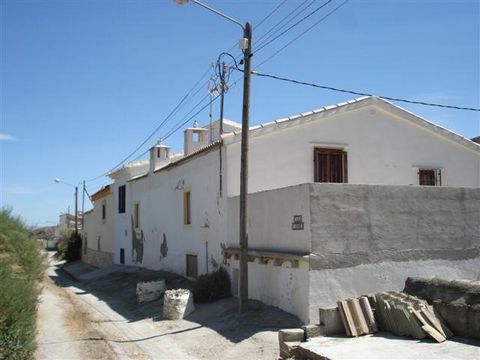 Two storey country house for sale with pretty mountain views and excellent location on the outskirts of the traditional spanish village of Cantoria. The property is semi detached, in a quiet location and with good access to the main road . Cantoria i...