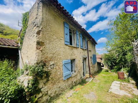 Falling for something ! This beautiful stone house located a stone's throw from the center of Pailhes benefits from a garden with swimming pool overlooking the surrounding nature. On the garden level, it consists of an entrance, a kitchen opening ont...