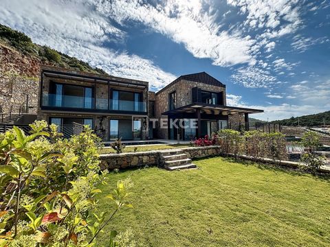 Detached Villas with Private Dock in Harmony with Nature in Bodrum Muğla The Gölköy region is one of the most pristine areas in Bodrum. Surrounded by pine forests, this region attracts visitors from all over the world. With its unique bays, crystal-c...