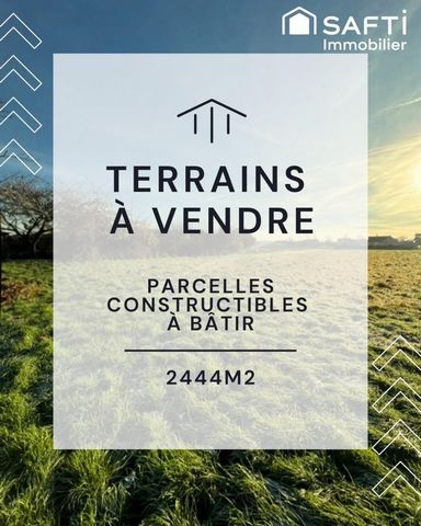 Terrain à bâtir 2444m²