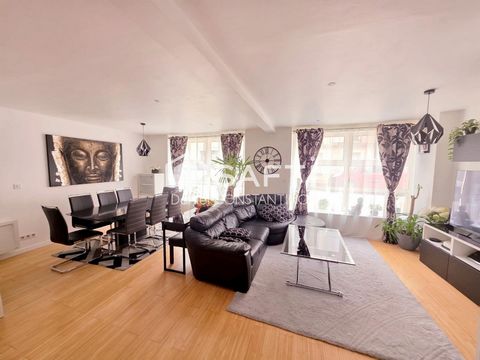 Duplex de 106 m² avec 3 chambres à l'étage