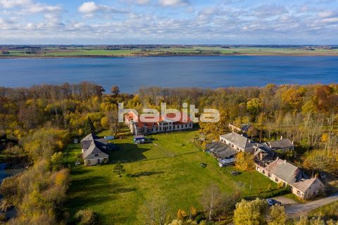 Līguti manor complex with a large park on the picturesque shore of Lake Durbe.The late classicism manor complex from the beginning of the 19th century, where some renovation works have been carried out, includes:- large manor house- small manor house...