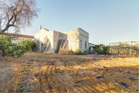 Great Opportunity! Old House built before 1951 to recover/new build in Moncarapacho. It is a mixed article, consisting of a house to recover and a rustic land with 6.480 sqm. These houses have a general feasibility for expansion up to 300m2 of free c...