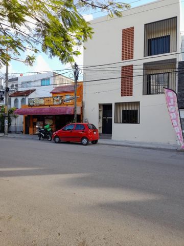 Building located on Kohunlich Avenue with 6 equipped studios, an office and a PentHouse. It is a 3-level building in front of Plaza Tucanes, with commercial land use. Features: - Garden - Air Conditioning