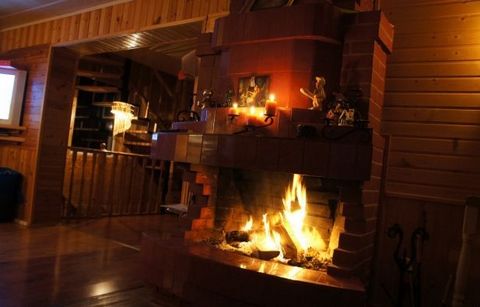 We offer you a three-level cottage of lumber total area of ​​550 sq.m. The cottage is located on the ground floor - a wood-fired sauna, Jacuzzi and a bathroom with shower on the ground floor - a kitchen with necessary appliances, dining room (for 12 ...