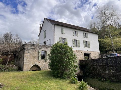 Located just 10 minutes' walk from the town center of Figeac, this former rope factory on the banks of the river has been renovated. It consists of 3 apartments (one of 100 m² and 2 independent T1s) and an outbuilding (2 x 95 m²), all on a large plot...