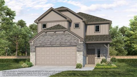 LONG LAKE NEW CONSTRUCTION - Welcome home to 3727 Rush Plains Court located in the community of Grand Oaks and zoned to Cypress-Fairbanks ISD. This floor plan features 3 bedrooms, 2 full baths, 1 half bath, and an attached 2-car garage. This lot feat...