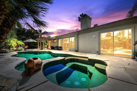 SCOTT AND NICOLE CHAPMAN Start with a quiet neighborhood in Indian Wells, add the fact this 4 bedroom, 3 bath home is on a cul-de-sac, some mountain views with your own private pool and spa, AND an attached casita with its own private entrance, and y...