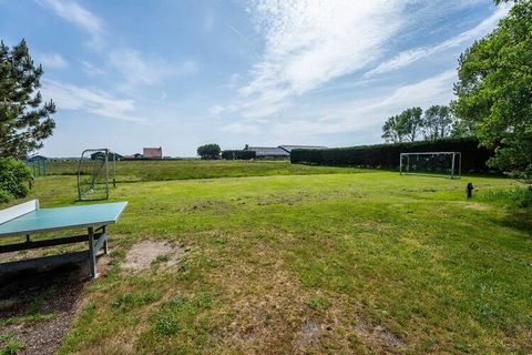 Enjoy a holiday full of luxury thanks to the elegant and tasteful interior in this Holiday Home in Buren on Ameland. This holiday home is perfect for a vacation with family and their children. There is a large ground with swings, a football court, an...