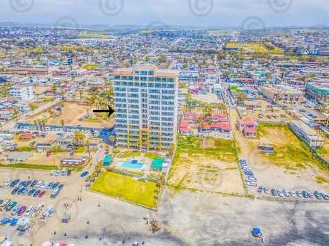 FOR SALE !! A gorgeous condo in the heart of Rosarito Baja California Mexico, a mere 45 minute drive to the San Diego border, and which truly enjoys the sandy beaches of our city. Introducing unit #801 at ocean front condominium community of Rivera d...