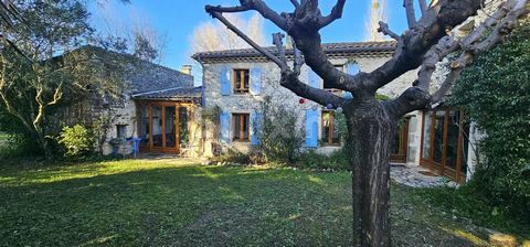 refTV Located close to the town centre, come and visit this beautiful stone farmhouse in a quiet area and not overlooked, composed of 7 bedrooms with beautiful volumes, on a plot of nearly 2 hectares, part of which is buildable. Ideal for family home...