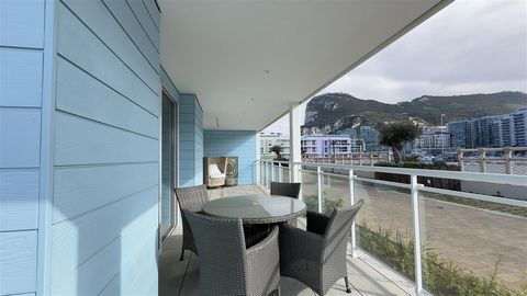 Located in Marina Club. Chestertons is pleased to offer for rent this 2 bedroom 2 bathroom, ground floor corner unit apartment in the Marina Club development, Gibraltar. This waterfront unit, in addition to its corner aspect also has fabulous uninter...