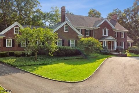 This turn key Magnificent Estate like Home located on 6.5 acres is a custom home built in one of the most desirable areas in Mendham Boro. Enter through a private drive past farm pasture and wooded mature landscaped grounds. No detail or expense was ...