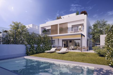 New development Houses for sale 3 units Description Under construction! Complex of 18 semi-detached villas on the 1st line of the beach. Distributed over 3 floors. Ground floor with living room, kitchen, bedroom and guest bathroom. 1st floor night ar...