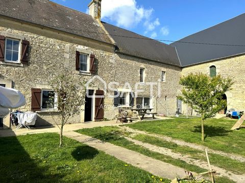 Ideally located geographically: near Isigny/Mer, Trévières, 15 minutes from Carentan and 10 minutes from the D-Day beaches. In the town of CANCHY, in the Calvados department, your sector advisor Anne BLAISON offers you this pretty, completely renovat...