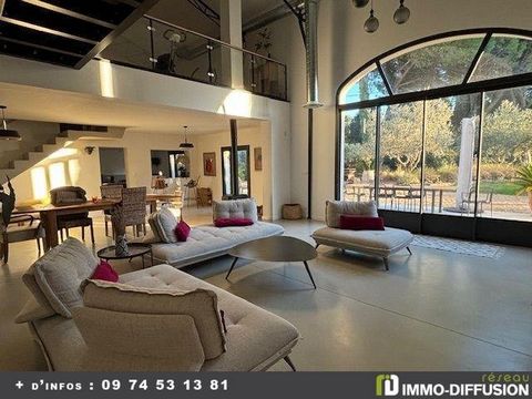 Mandate N°FRP156094 : Property approximately 300 m2 including 10 room(s) - 4 bed-rooms - Site : 3680 m2, Sight : Garden. - Equipement annex : Garden, Terrace, Forage, Garage, parking, double vitrage, piscine, Fireplace, and Reversible air conditionin...