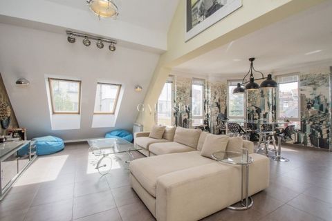 Galardo Real Estate presents a bright and spacious property in Reduta. Bright, artistic, bohemian apartment in the heart of Sofia, maisonette. On the first level there is a spacious living room with wonderful views of the city, an equipped kitchen wi...