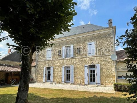 This gorgeous stone property offers 200m2 of living space with potential to create more if required. It is situated with walking distance to a range of shops, schools in the market town of Sauze Vaussais. It benefits from a mix of single + double gla...