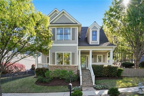 Irresistible curb appeal in this two-story Craftsman with a welcoming front porch! Dupont Commons is Atlanta's vibrant Upper Westside neighborhood! This home enjoys a coveted corner lot backing up to a park, complete with a fenced turf side yard and ...