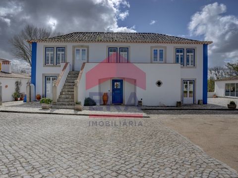 Traditional Portuguese house located in Amoreira, Óbidos. Comprising 5 bedrooms, 2 of them en suite, 3 living rooms, 2 kitchens, 3 bathrooms and an annex. Pleasant enclosed courtyard in Portuguese pavement with unique characteristics. Set in a 3200sq...