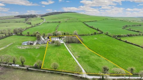 Fine and Country West Wales are delighted to offer the smallholding of Rhiwlas Uchaf in Cilcennin onto the open market. This spacious four bedroom detached property offers far reaching sea views, approximately four and a half acres of attractive padd...