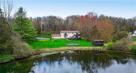 Step into this meticulously maintained home situated on 1.4 acres of beautiful property w/trees, berry bushes, & a pond. This spacious home offers a balance of social entertainment & quiet relaxation. The beauty begins as you stroll up the newly reno...