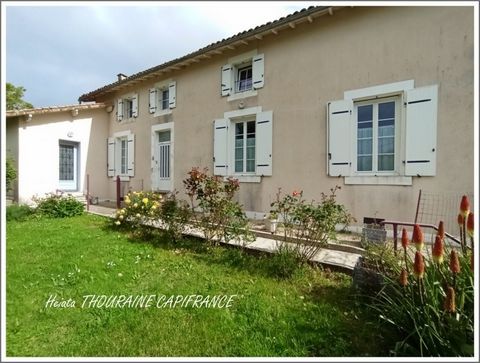 Dpt Deux Sèvres (79), à vendre PAMPROUX maison P7 de 182,31 m² - Terrain de 7288
