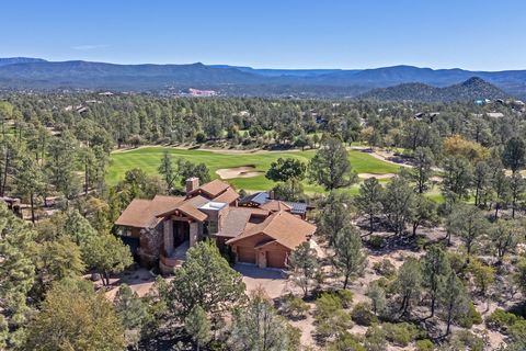 Breathtaking views await you in this beautiful, renovated luxury mountain home located in the highly desired Rim Golf Club Community. Perfectly situated close to the community main entrance with 72 yards of frontage overlooking the 6th fairway with c...
