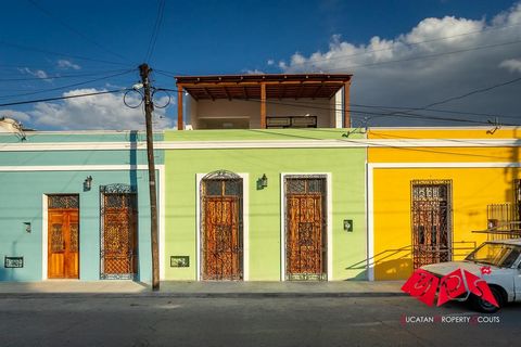 Beautifully located in Mérida's quiet historic Centro district of La Ermita, a vibrant and colorful neighborhood, this brand-new home awaits its first residents. The carefully designed two-story house offers an elegant blend of modern comfort and col...